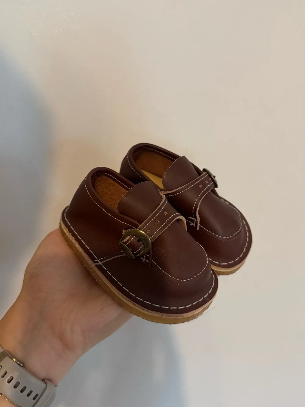Bear Feet Leather Baby Shoes
